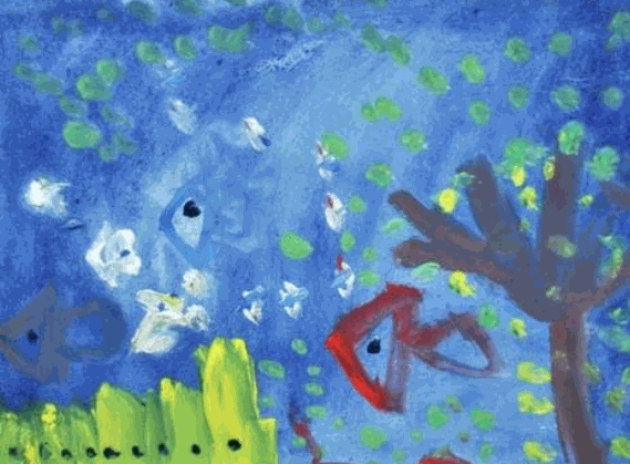 蓝色金国际美术